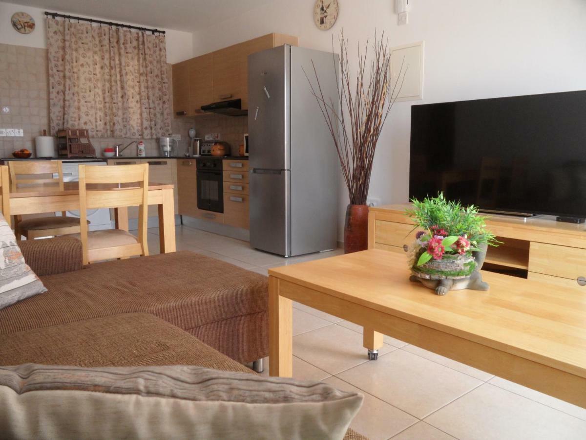 Nissi Beach,Ground Floor Flat ไอยานาปา ภายนอก รูปภาพ